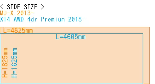 #MU-X 2013- + XT4 AWD 4dr Premium 2018-